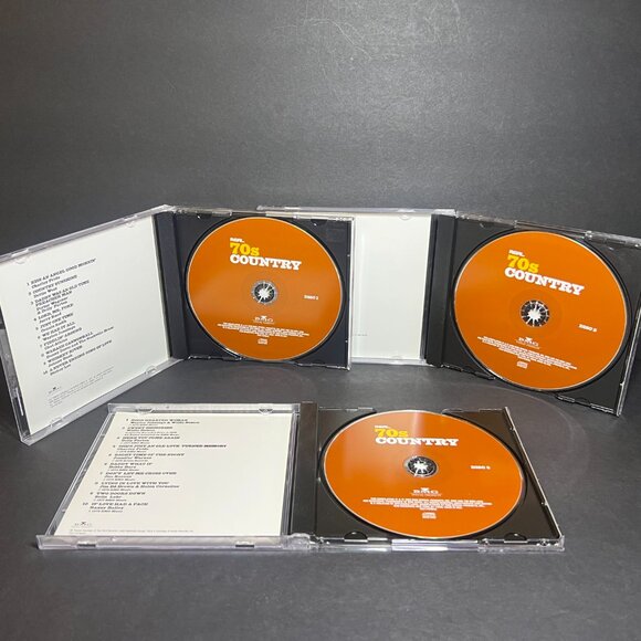 Real 70s Country Compilation 2003 Waylon, Nelson, Parton & More.. 3 Disc CD Set - Picture 3 of 7